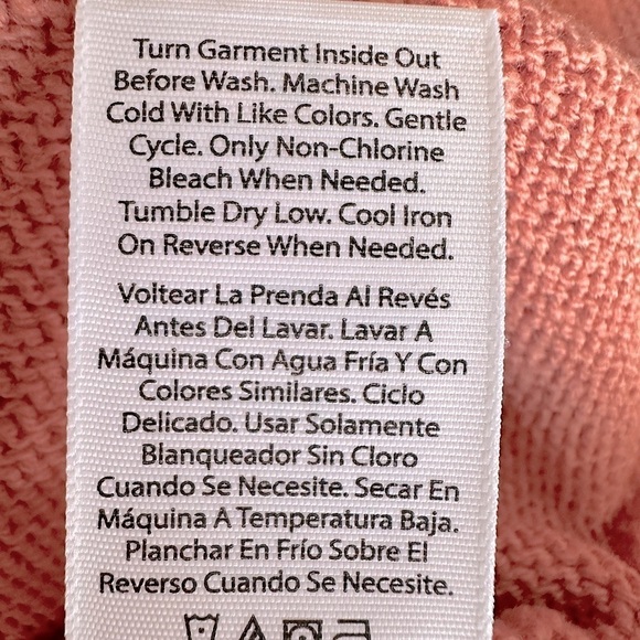 NWT Time and Tru Crewneck Short Sleeve Sweater Pink Camellia Size Small - Picture 13 of 15